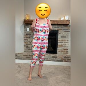Colorful Floral Women's Jumpsuit
